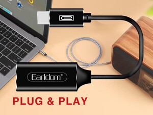 مبدل تایپ سی  به اچ دی ام آی Earldom Type C to HDMI 4K/HD Converter Plug & Play ET-W11