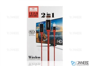 کابل مبدل یو اس بی به اچ دی ام آی Earldom Wireless HDMI HDTV Cable ET-W4