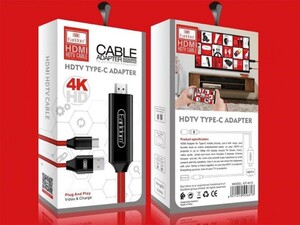 کابل تایپ سی به اچ دی ام آی ارلدام Earldom Type-C to HDTV Cable ET-W12 2M