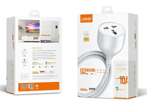 خرید کابل افزایش طول الدینیو LDNIO Extension Cord SC1017