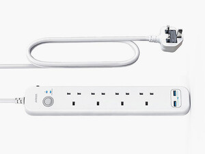 خرید چند راهی4 سوکت 2 یواس‌بی انکر  Anker PowerExtend 6-IN-1 USB PowerStrip A9141K21