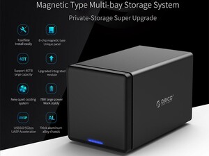 باکس هارد درایو 2.5 اینچی اوریکو ORICO NS400U3 4 Bay USB3.0 Hard Drive Dock