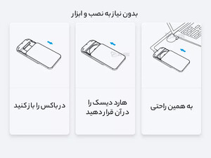 خرید باکس هارد 2.5 اینچی اوریکو با رابط خارجی تایپ سی