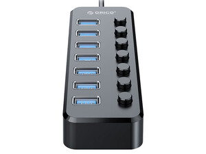 فروش هاب یو اس بی 7 پورت اوریکو ORICO-TSU3-7A 7 Port USB3.0 HUB