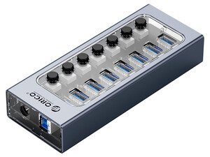 خرید هاب یو اس بی 7 پورت اوریکو ORICO AT2U3-7AB Multi Port Hub