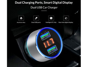 قیمت شارژر فندکی 2 پورت یواس‌بی اوریکو ORICO UPC-2U Dual USB Car Charger