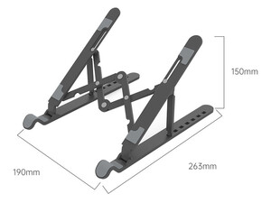 قیمت پایه لپ تاپ تاشو قابل تنظیم اوریکو ORICO-PFB-A23 Monitor Stand