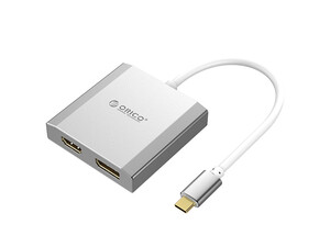 سرعت هاب آداپتور 1 به 2 تایپ سی اوریکو ORICO XD-CFHD4 Type-C to DP + HDMI Adapter