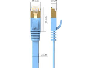 کابل شبکه اوریکو Orico CAT7 LAN Cable PUG-C7b 5m