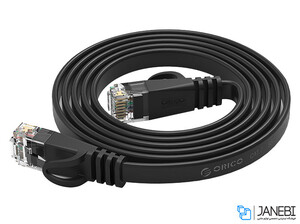 کابل شبکه اوریکو Orico CAT6 LAN Cable PUG-C6B 2m دارای کیفیت ساخت بالا