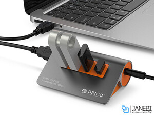 هاب یو اس بی 4 پورت اوریکو Orico 4 Port USB3.1 Gen2 10Gbps HUB M3H4-G2