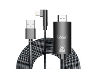 خرید کابل لایتنینگ به HDMI ایکس او Xo GB008 طول 1.8 متر