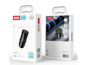 بهترین شارژر فندکی برای ماشین XO QC3.0 18W car charger CC39