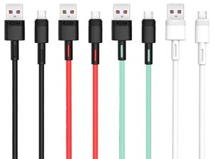 کابل شارژ سریع میکرو‌یو‌اس‌بی به یواس‌بی ایکس‌او XO fast charging usb cable micro NB-Q166 5A