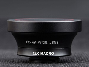 لنز واید و مایکرو گوشی موبایل Iboolo IB-16MM HD Wide Lens+12X Macro