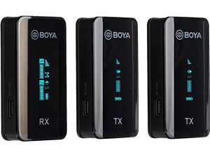 میکروفون بی سیم یقه ای بویا Boya BY-XM6-S2 wireless collar microphone