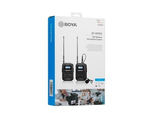 میکروفون بی سیم یقه ای بویا BOYA BY-WM6S Wireless Omni Lavalier Microphone