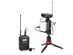 میکروفون بی سیم یقه ای بویا BOYA BY-WM6S Wireless Omni Lavalier Microphone