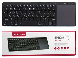 کیبورد بلوتوث تسکو TSCO TMK 7320B Bluetooth Keyboard