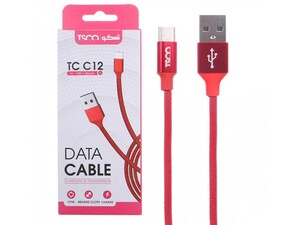 کابل تایپ سی تسکو TSCO TC C12 Type C Cable 1m