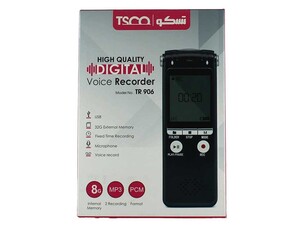 ضبط کننده صدا تسکو TSCO TR 906 Voice Recorder