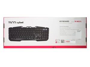 کیبورد حروف فارسی تسکو TSCO TK 8021L Keyboard