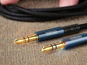 کابل صدای 2 متری جویروم Joyroom AUX car stereo audio cable SY-20A1