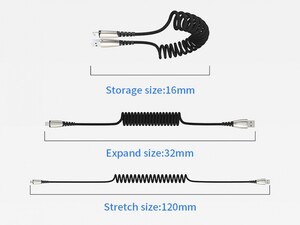 کابل شارژ و انتقال داده لایتنینگ تلفنی جویروم Joyroom S-M391 Walker Spring Cable 1.2m