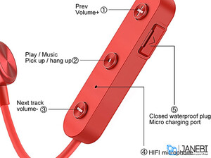 هندزفری بلوتوث جویروم Joyroom JR-D3S Bluetooth Earphones