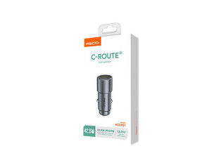 خرید شارژر فندکی PD فست رسی Recci RCC-P01 Car Charger