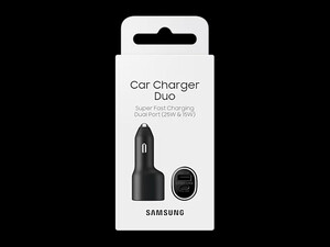 خرید شارژر فندکی اصلی سامسونگ Samsung EP-L4020 Car Charger Duo توان 25 وات