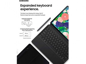 کیف کیبورددار تبلت S7 5G سامسونگ Samsung Book Cover Keyboard FOR Galaxy Tab S7 5G