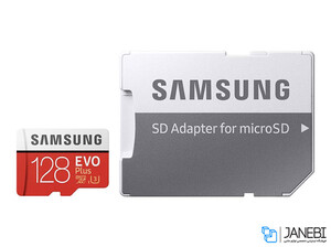 کارت حافظه میکرو اس‌ دی سامسونگ Samsung EVO Plus microSDXC Memory Card 128GB