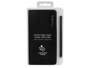 کلیر ویو کاور اورجینال سامسونگ با قلم هوشمند Samsung Smart Clear View Cover With S Pen S21 Ultra