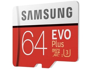 کارت حافظه میکرو اس‌دی سامسونگ Samsung EVO Plus micro sdhc Memory Card 64GB