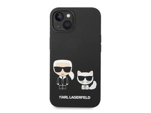 قاب سیلیکونی آیفون 14 طرح گربه و کارل CG Mobile iphone 14 Cat Karl Lagerfeld Silicone Case