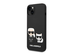 قاب سیلیکونی آیفون 14 پلاس طرح گربه و کارل CG Mobile iphone 14 Plus Cat Karl Lagerfeld Silicone Case