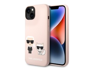 قاب سیلیکونی آیفون 14 پلاس طرح گربه و کارل CG Mobile iphone 14 Plus Cat Karl Lagerfeld Silicone Case