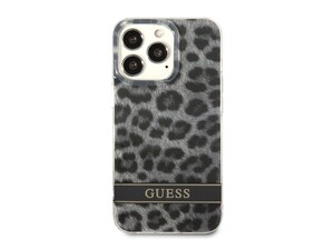 قاب محافظ براق آیفون 13 پرو مکس طرح پلنگی CG Mobile iphone 13 Pro Max Guess Leopard Hard Case