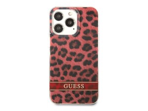 قاب محافظ براق آیفون 13 پرو طرح پلنگی CG Mobile iphone 13 Pro Guess Leopard Hard Case