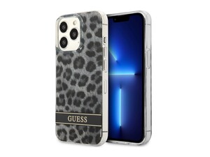 قاب محافظ براق آیفون 13 پرو طرح پلنگی CG Mobile iphone 13 Pro Guess Leopard Hard Case