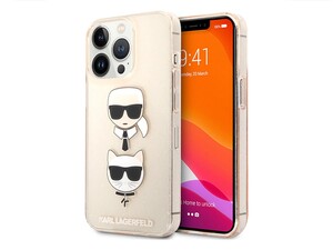 قاب اکلیلی آیفون 13 پرو طرح کارل و گربه CG Mobile iphone 13 Pro Cat &amp;amp; Karl Lagerfeld Crown Case