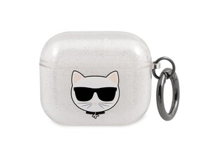 کاور محافظ براق ایرپاد 3 اپل طرح گربه کارل CG Mobile Apple Airpods 3 Karl Cat Case