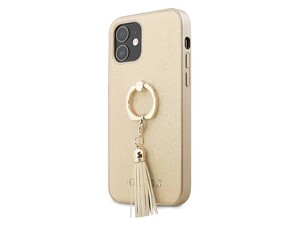 قاب چرمی حلقه دار آیفون 12 مینی CG Mobile iphone 12 mini Guess Finger Ring Leather Case