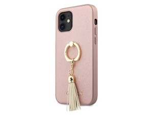 قاب چرمی حلقه دار آیفون 12 مینی CG Mobile iphone 12 mini Guess Finger Ring Leather Case