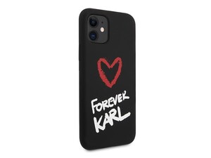 قاب سیلیکونی آیفون 12 مینی طرح نوشته کارل CG Mobile iphone 12 mini Karl Lagerfeld Silicone Case