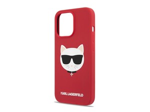 قاب سیلیکونی آیفون 13 پرو مکس طرح گربه کارل CG Mobile iphone 13 Pro Max Karl Lagerfeld Silicone Case