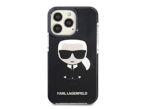 قاب محافظ براق آیفون 13 پرو طرح کارل CG Mobile iphone 13 Pro Karl Lagerfeld Case