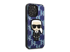 قاب چرمی آیفون 13 پرو مکس طرح کارل برجسته CG Mobile iphone 13 Pro Max Karl Lagerfeld Leather Case