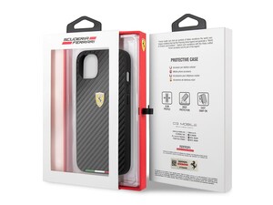 قاب فیبرکربن آیفون 13 طرح فراری CG Mobile iphone 13 Ferrari Carbone Case